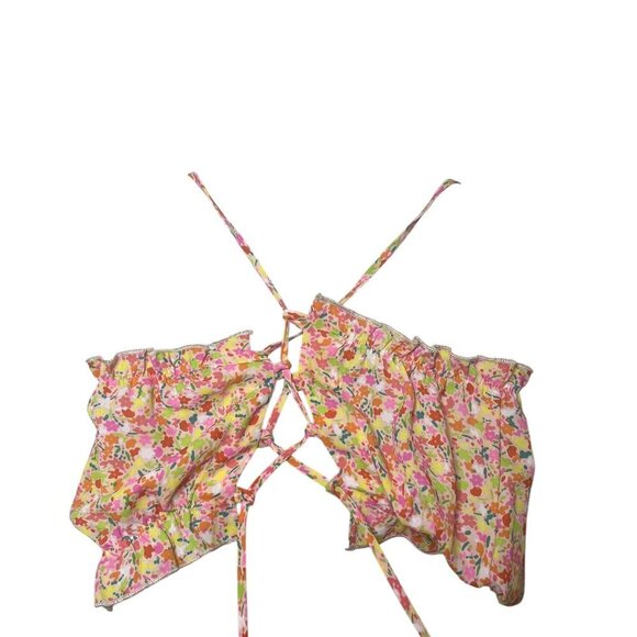 Show Me Your Mumu Dakota Top – Beachy Blossom – Size Large - Picture 4 of 5